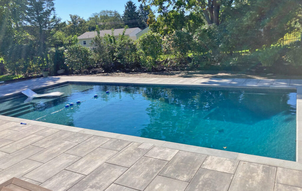 gunite concrete inground pool