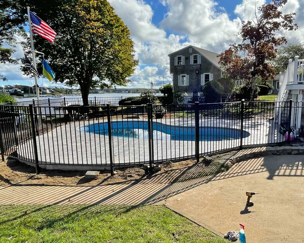 pool fencing installation